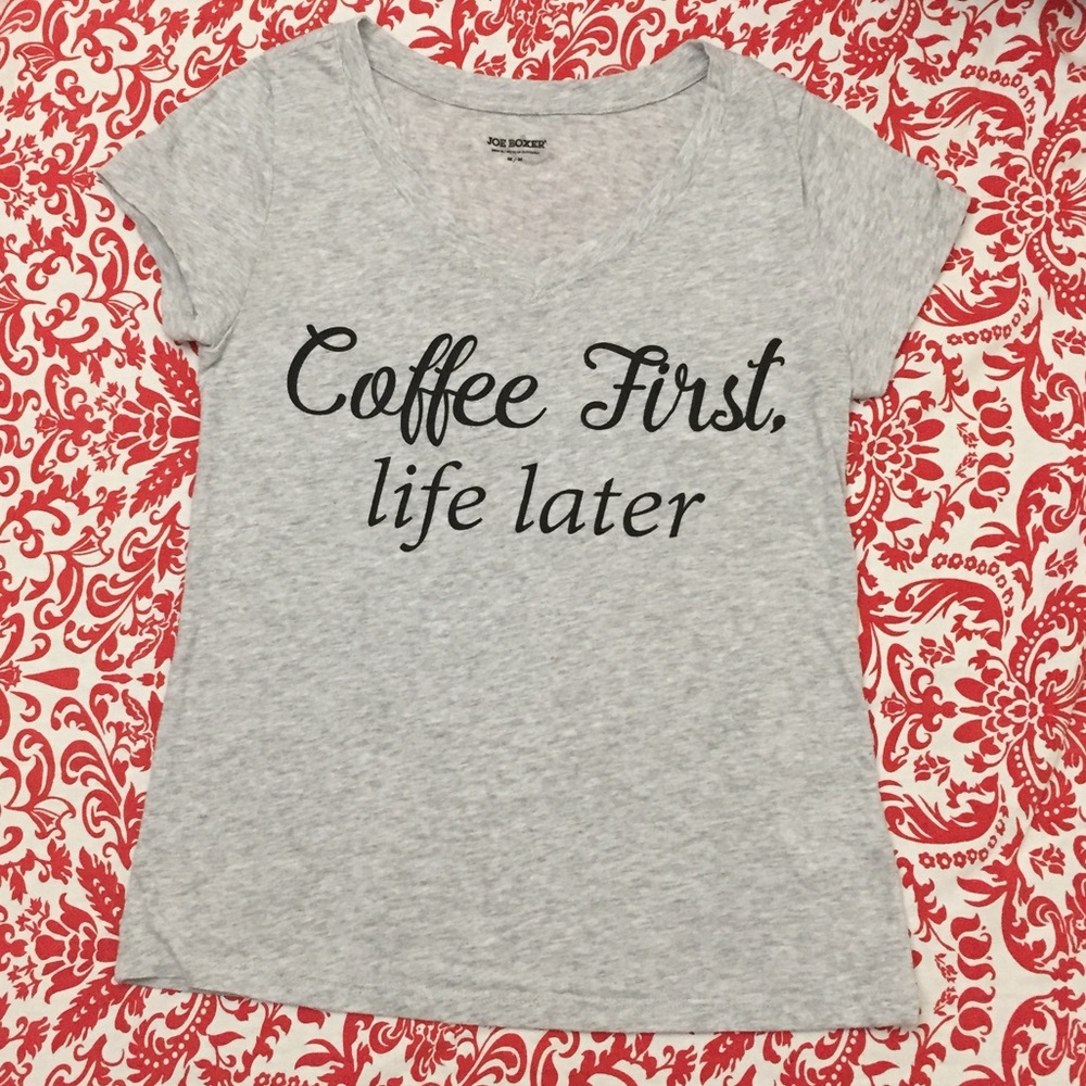 Coffee tshirt sz M
